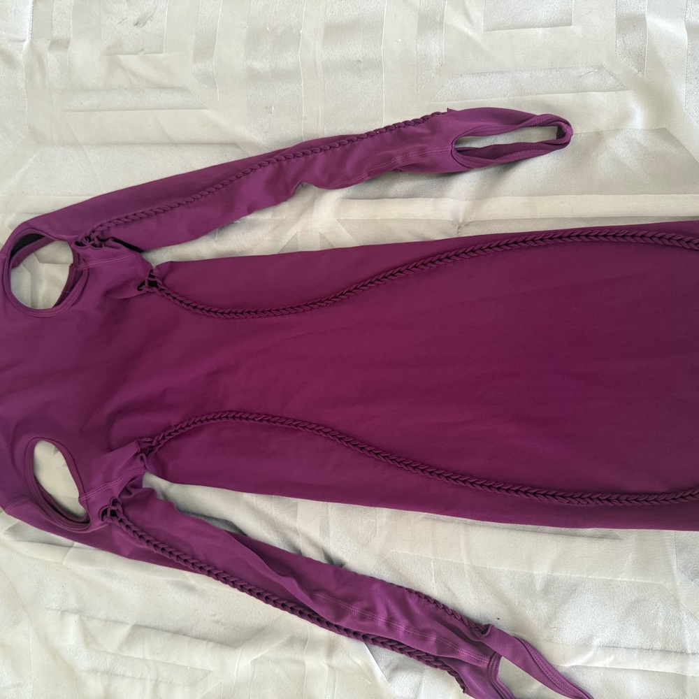 Fashion Nova Purple Bodysuit One Piece